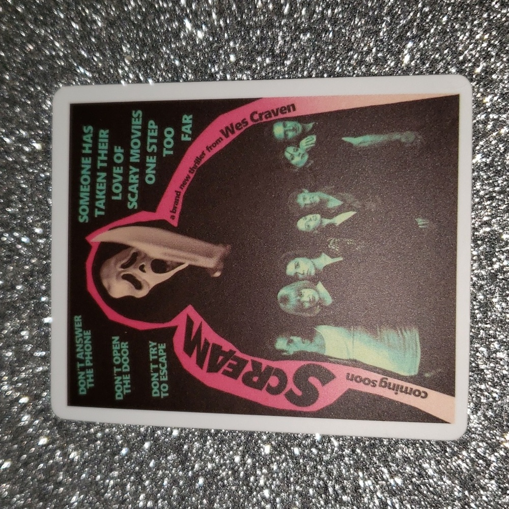 HORROR MOVIE waterproof sticker Scream